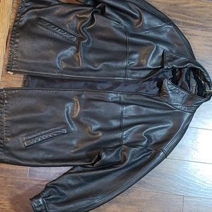 Leather jacket